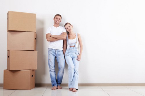 Removal van and moving team serving homes in St Mary Cray