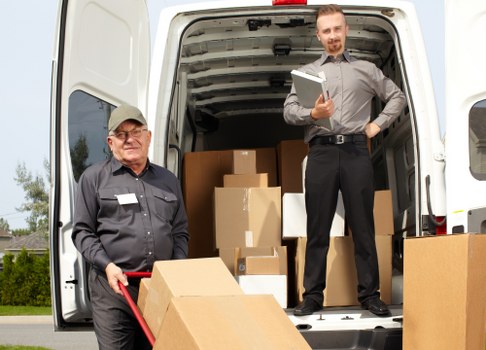 Local removals team helping with a house move in St Mary Cray