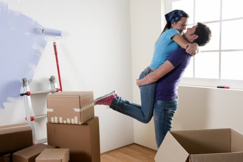 Careful loading of household items for a St Mary Cray relocation