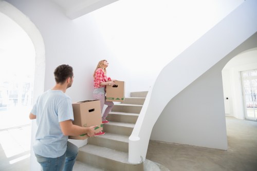 Local moving team handling access and loading in St Mary Cray