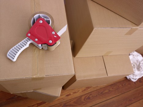Moving truck used for home removals and bulky item transport