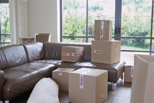 Removal team loading furniture and boxes for a home move in St Mary Cray