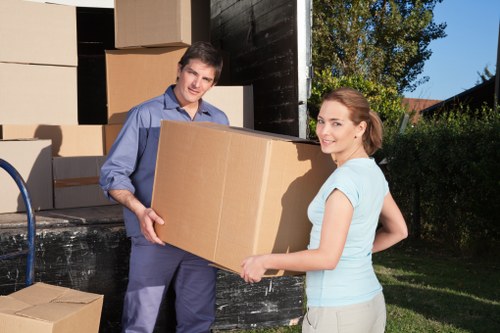 Local van removals team handling household items and packing in St Mary Cray