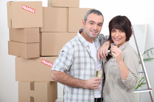 Prepared moving checklist and packing items for a St Mary Cray move